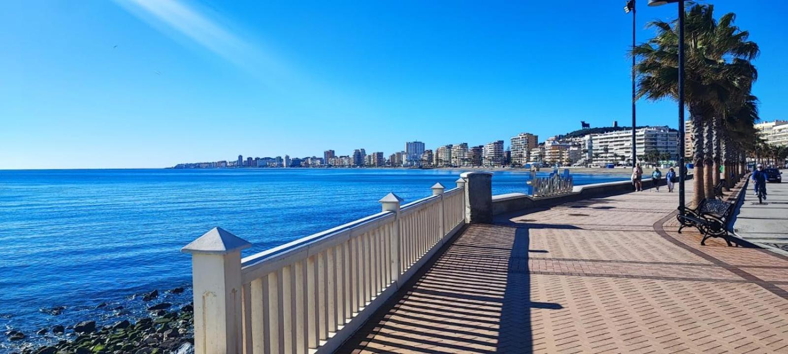 Primera Linea De Playa Benalmadena La Perla Playa Paraiso Ngoại thất bức ảnh